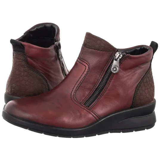 Zdjęcie produktu Botki Czerwone L4861-35 Red (RI437-a) Rieker