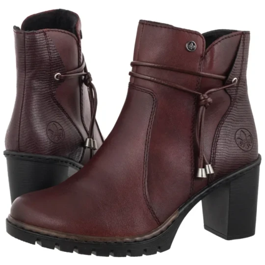 Zdjęcie produktu Botki Czerwone Y2567-35 Red (RI291-c) Rieker