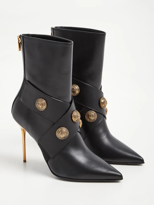 Zdjęcie produktu Botki damskie na szpilce BALMAIN