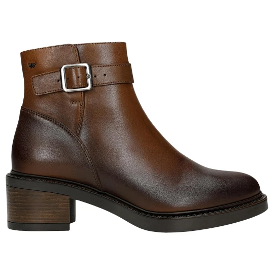 Zdjęcie produktu Eleganckie botki brązowe cieniowane 55264-53 Wojas
