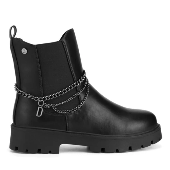 Zdjęcie produktu Botki DeeZee CM231117-1 Czarny