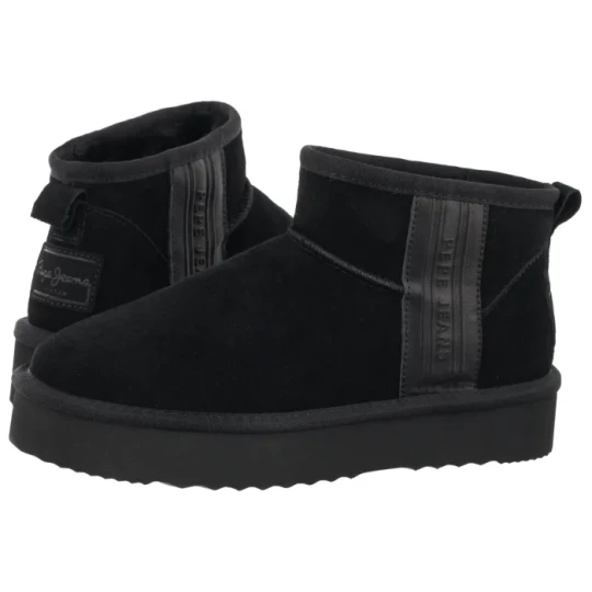 Zdjęcie produktu Botki Dissy Brand W Black PLS500040 999 (PE154-a) Pepe Jeans