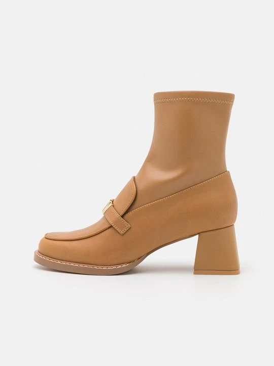 Zdjęcie produktu Botki DKNY beżowy