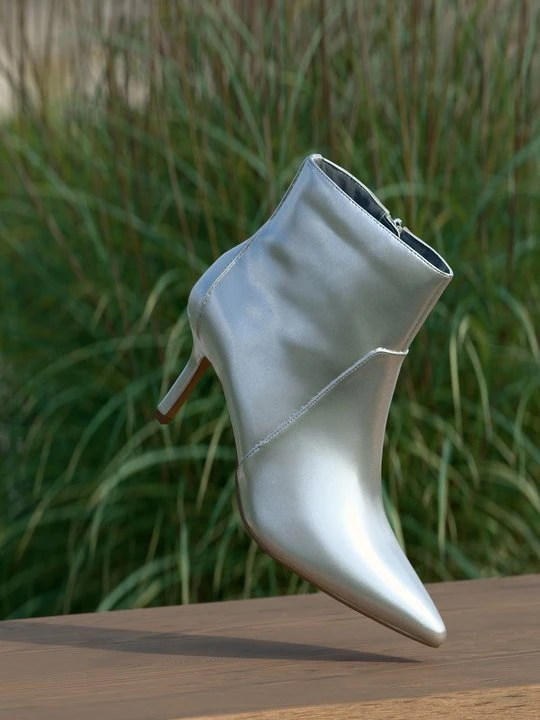 Zdjęcie produktu Botki do kostki Anna Field By Zalando srebrny