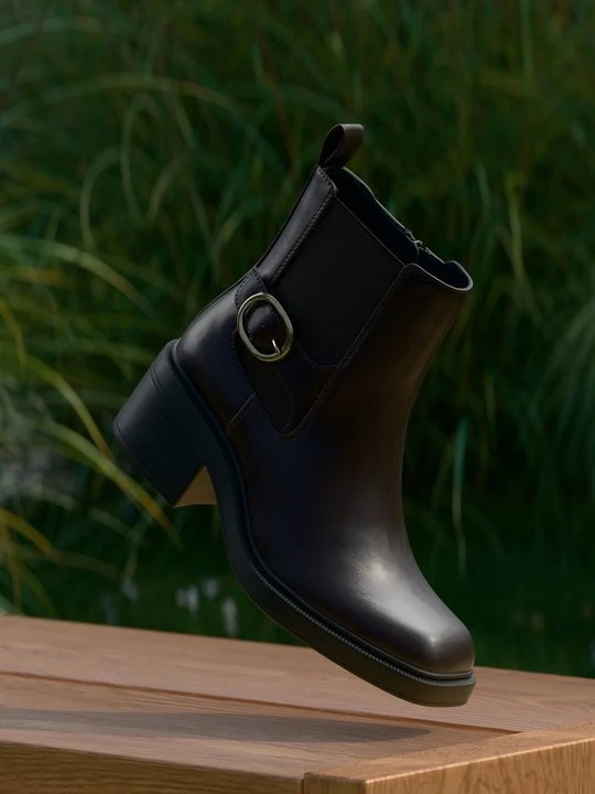 Zdjęcie produktu Botki do kostki Anna Field Wide Fit By Zalando ciemnobrązowy