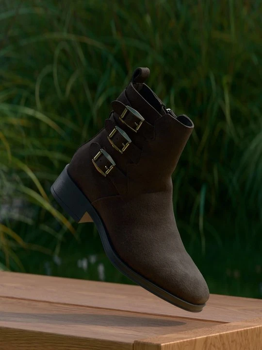 Zdjęcie produktu Botki do kostki Copenhagen Shoes ciemnobrązowy