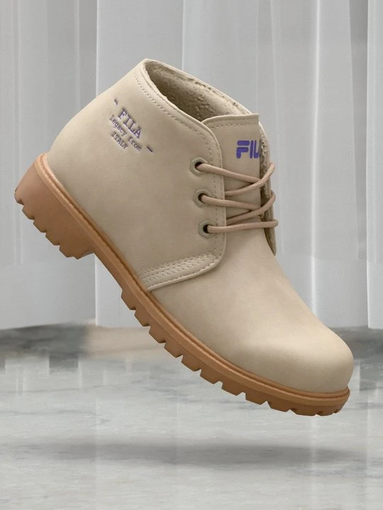 Zdjęcie produktu Botki do kostki Fila beżowy