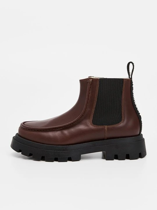 Zdjęcie produktu Botki do kostki MOSCHINO brązowy