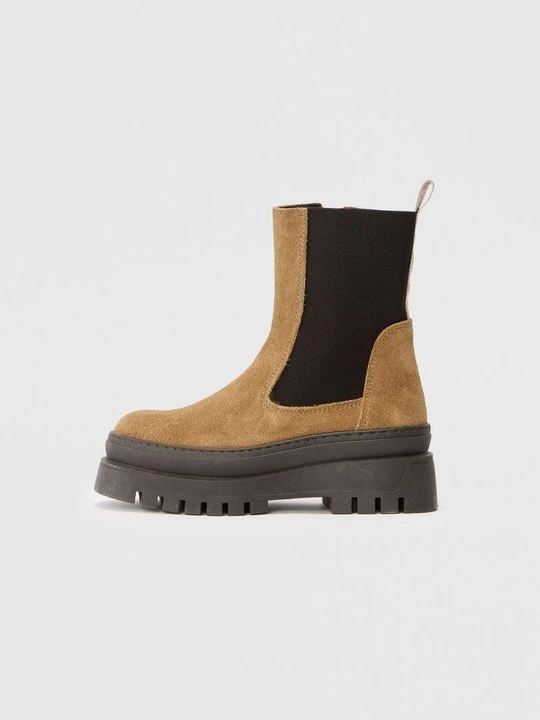 Zdjęcie produktu Botki do kostki Steve Madden taupe