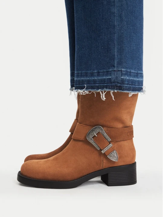 Zdjęcie produktu Botki Guess Jeans CEO-HY62197-1 Brązowy jasny