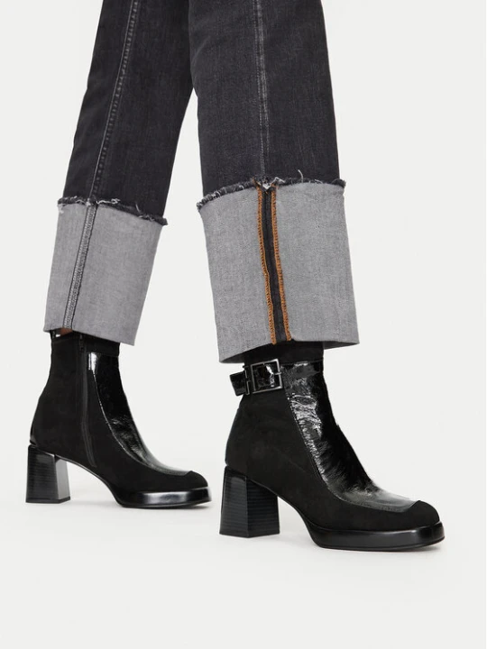 Zdjęcie produktu Botki Hispanitas Velour Str-I24 HI243664 Czarny