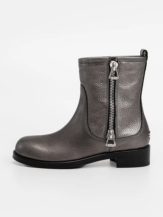 Zdjęcie produktu Botki Jimmy Choo metaliczny szary