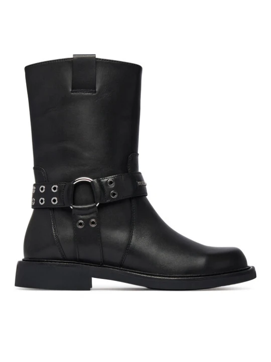 Zdjęcie produktu Botki Karl Lagerfeld Jeans Sadie KL47466 Czarny