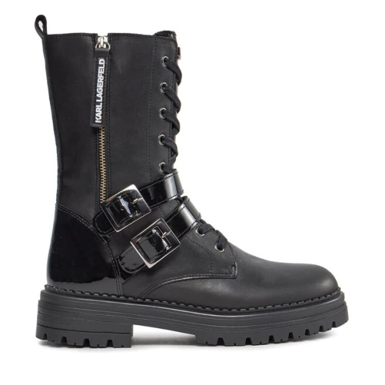 Zdjęcie produktu Botki Karl Lagerfeld Kids Z19112 M Czarny