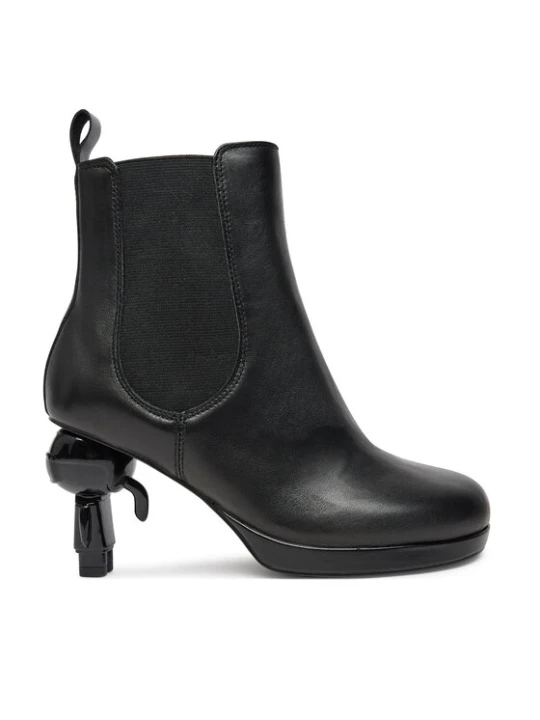 Zdjęcie produktu Botki KARL LAGERFELD KL39044 Czarny