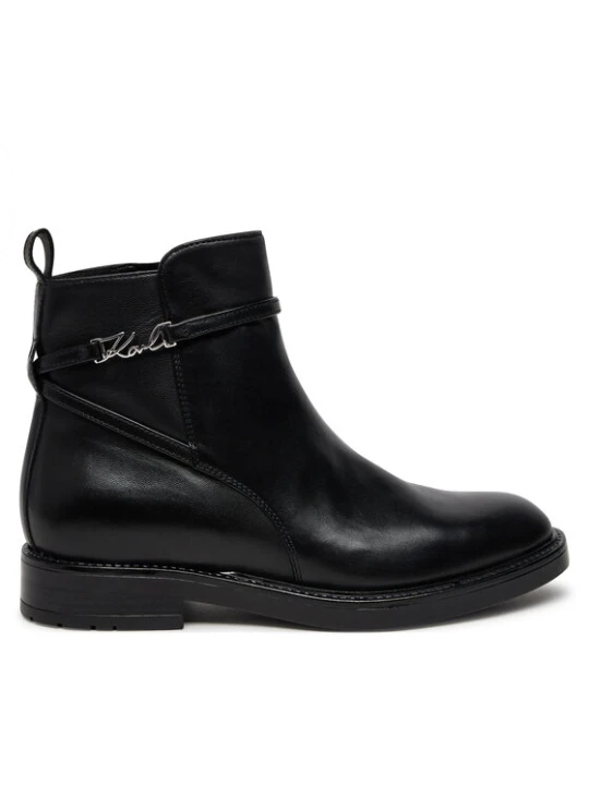 Zdjęcie produktu Botki KARL LAGERFELD KL41444 Czarny