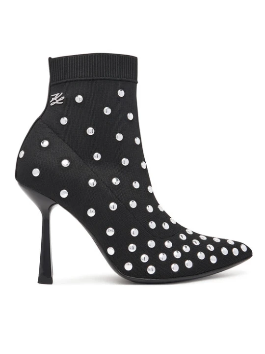 Zdjęcie produktu Botki KARL LAGERFELD Pandara KL31367 Czarny
