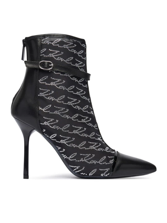 Zdjęcie produktu Botki KARL LAGERFELD Sarabande KL30976 Czarny