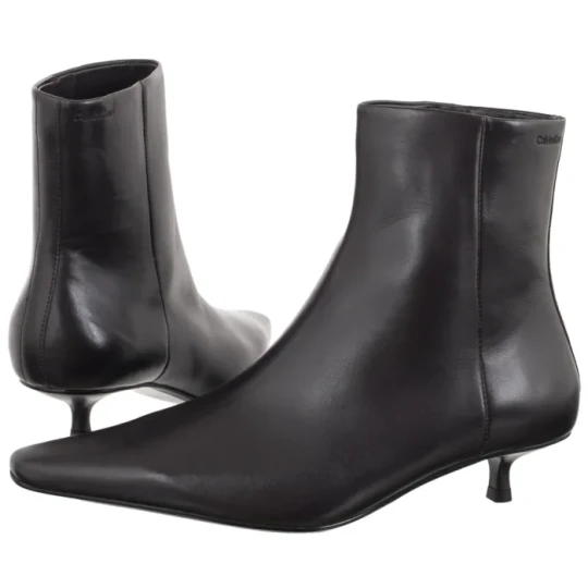 Zdjęcie produktu Botki Kitten Heel Ankle Boot LTH Fudge HW0HW03165 VH2 (CK750-a) Calvin Klein