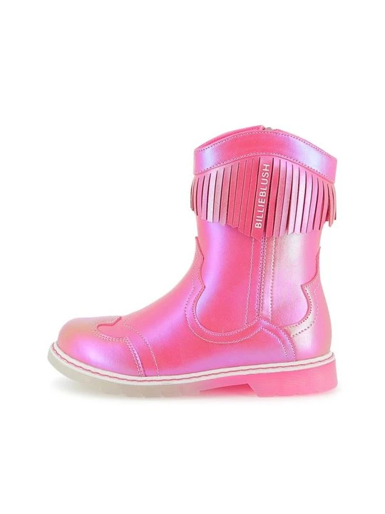 Zdjęcie produktu Botki kowbojki i motocyklowe Billieblush różowy