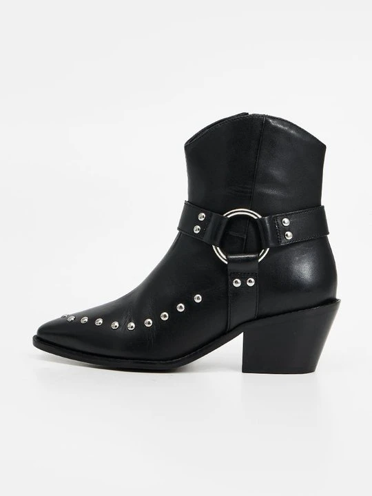 Zdjęcie produktu Botki kowbojki i motocyklowe Copenhagen Shoes czarny