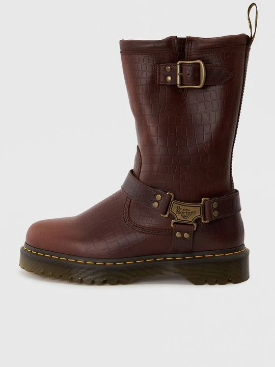 Zdjęcie produktu Botki kowbojki i motocyklowe Dr. Martens ciemnobrązowy