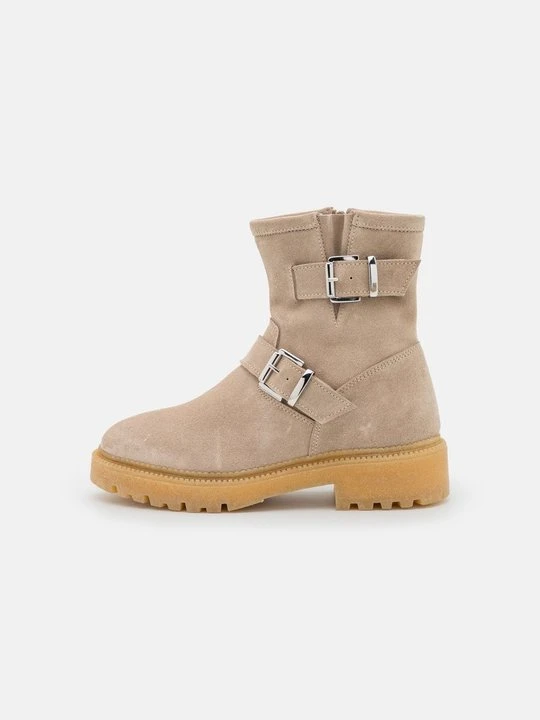 Zdjęcie produktu Botki kowbojki i motocyklowe Pier One By Zalando beżowy