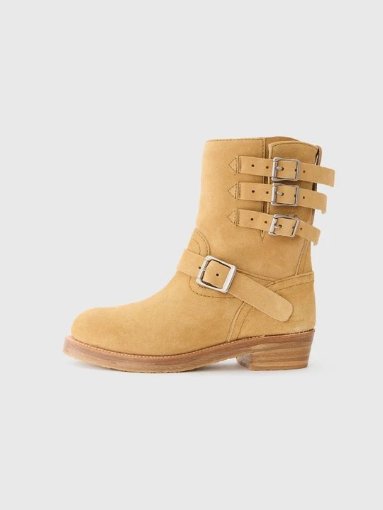 Zdjęcie produktu Botki kowbojki i motocyklowe Polo Ralph Lauren tan