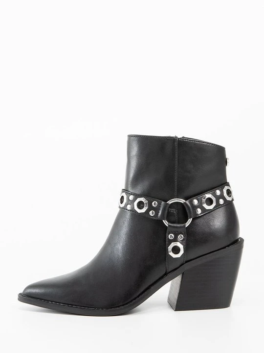 Zdjęcie produktu Botki kowbojki i motocyklowe Steve Madden czarny