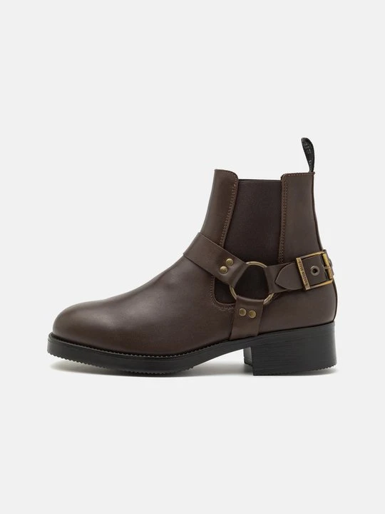 Zdjęcie produktu Botki kowbojki i motocyklowe Steve Madden ciemnobrązowy