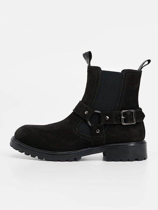 Zdjęcie produktu Botki kowbojki i motocyklowe Steve Madden czarny