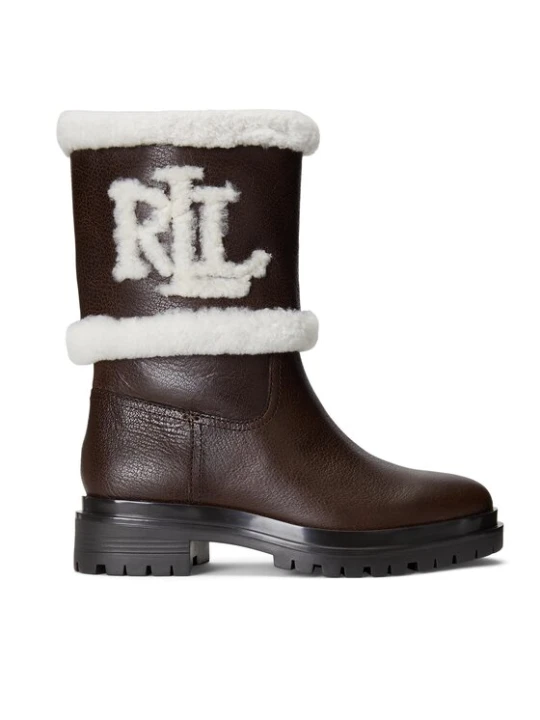 Zdjęcie produktu Botki Lauren Ralph Lauren Carter 802915439002 Brązowy