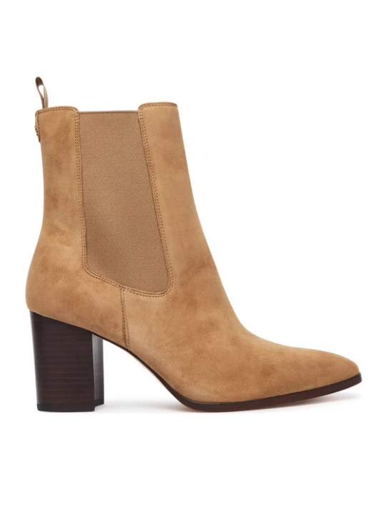 Zdjęcie produktu Botki LAUREN RALPH LAUREN Rlyn Bte Hl Bo Bte 802P18308001 Beżowy
