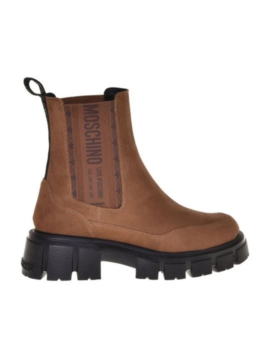 Zdjęcie produktu Botki LOVE MOSCHINO koniakowy