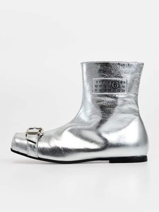 Zdjęcie produktu Botki MM6 Maison Margiela srebrny