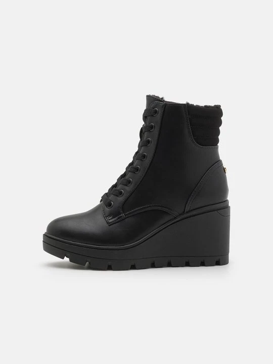 Zdjęcie produktu Botki na koturnie Anna Field By Zalando czarny