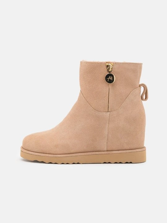 Zdjęcie produktu Botki na koturnie Anna Field By Zalando beżowy
