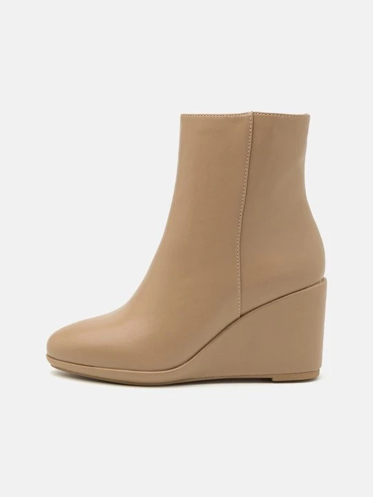 Zdjęcie produktu Botki na koturnie Anna Field By Zalando beżowy