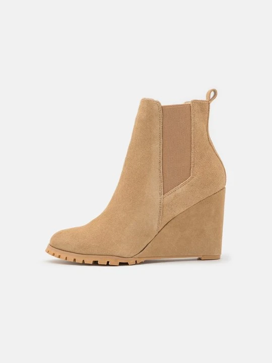 Zdjęcie produktu Botki na koturnie Anna Field By Zalando beżowy