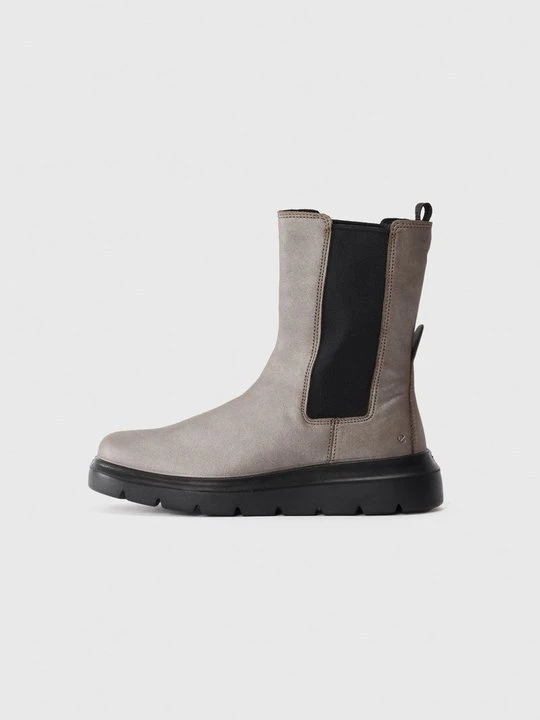 Zdjęcie produktu Botki na koturnie ECCO khaki
