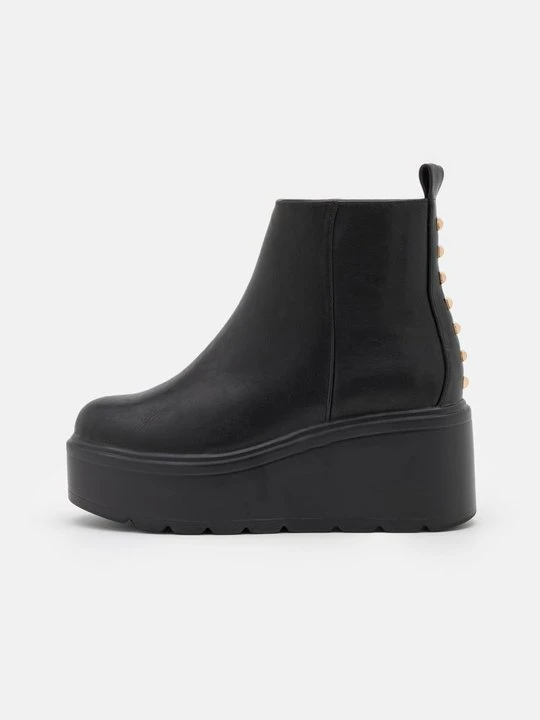 Zdjęcie produktu Botki na koturnie Even&Odd By Zalando czarny