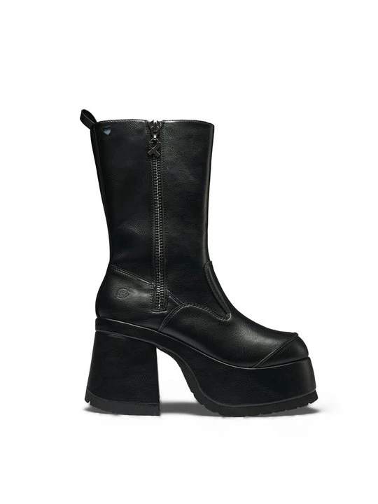 Zdjęcie produktu Botki na koturnie Koi Footwear czarny