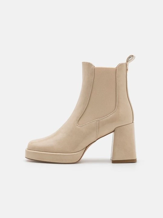 Zdjęcie produktu Botki na obcasie Anna Field By Zalando beżowy