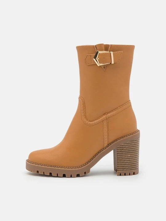Zdjęcie produktu Botki na obcasie Anna Field By Zalando koniakowy