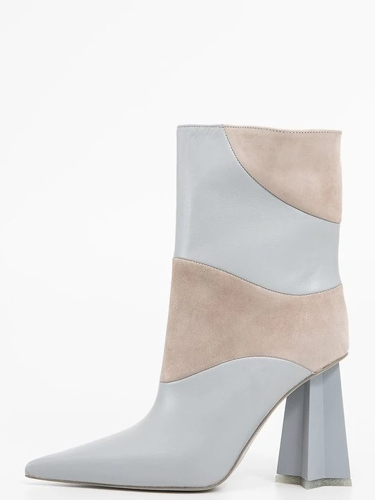 Zdjęcie produktu Botki na obcasie Chiara Ferragni szary