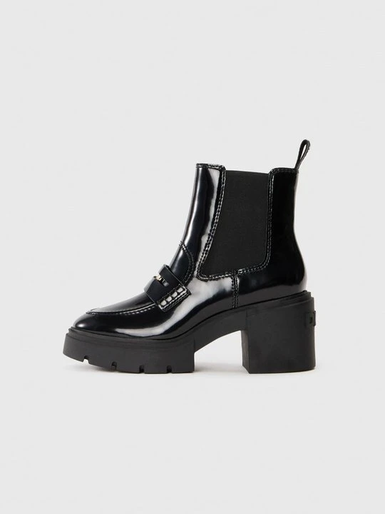 Zdjęcie produktu Botki na obcasie DKNY czarny