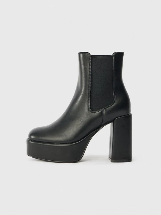 Zdjęcie produktu Botki na obcasie Even&Odd By Zalando czarny