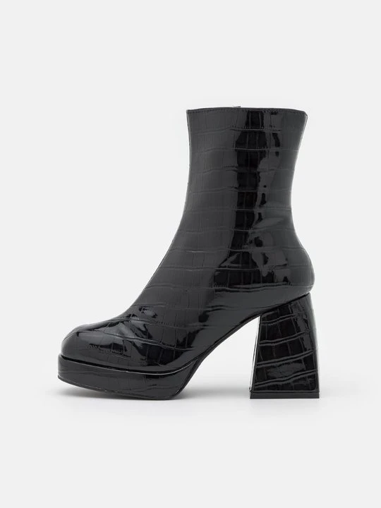 Zdjęcie produktu Botki na obcasie Even&Odd By Zalando czarny