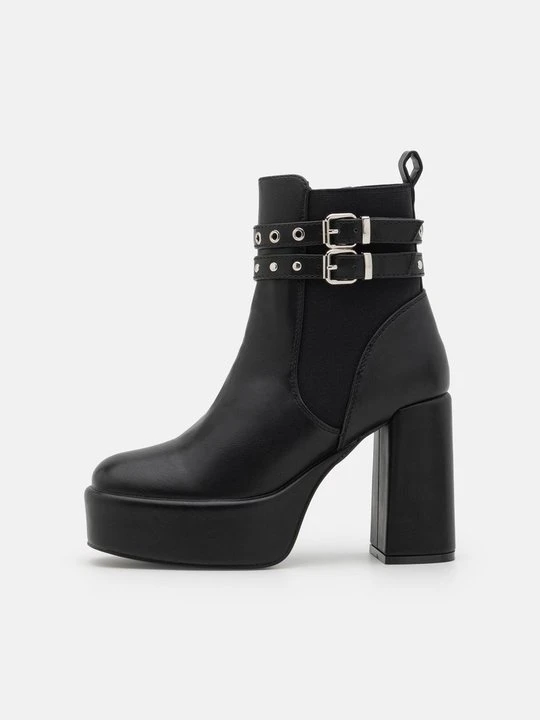 Zdjęcie produktu Botki na obcasie Even&Odd By Zalando czarny