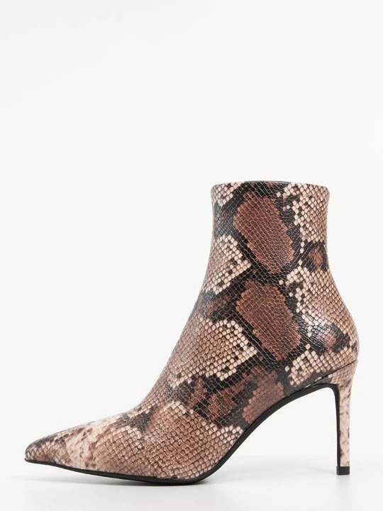 Zdjęcie produktu Botki na obcasie Jeffrey Campbell brązowy